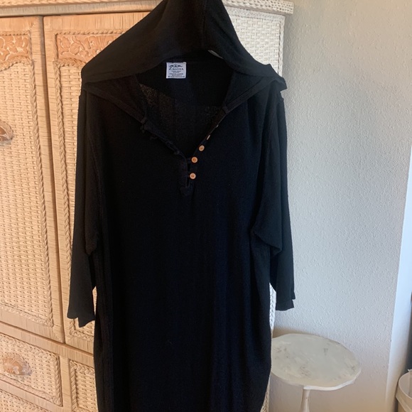 Zagora Sitara Azams Other - Zagora, HOODED Caftan, Cover Up, Loungewear, Robe ~ Vintage Lux